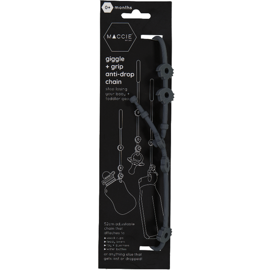 giggle + grip anti-drop chain | dark grey