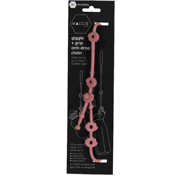 giggle + grip anti-drop chain | pink