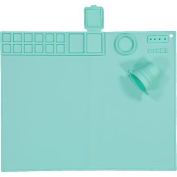 splat + smudge  art mats | blue (pre-order)