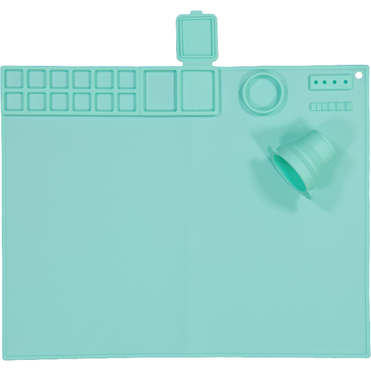 splat + smudge  art mats | blue (pre-order)