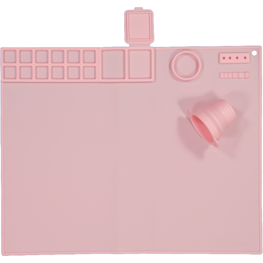 splat + smudge  art mats | pink (pre-order)