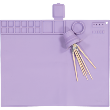 splat + smudge  art mats | purple