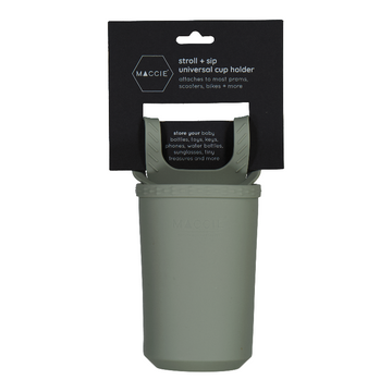stroll + sip universal cup holder | sage green