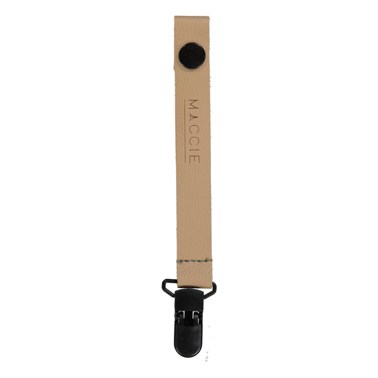maccie vegan leather dummy clip