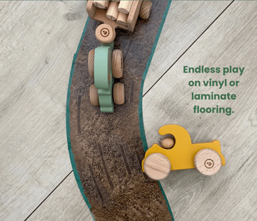 vinyl road stickers gravel road set by GROW BABY