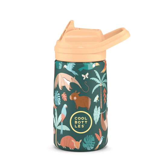 Cool bottles 350ml Kiddies range l rainforest (12+months)