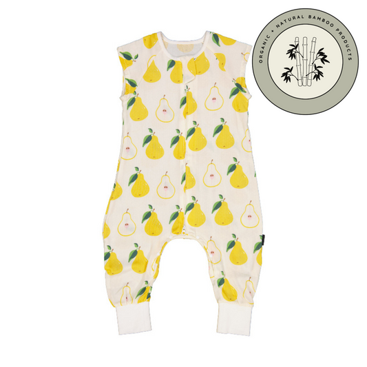 0.3 TOG bamboo summer toddler sleep suits | sweet pear