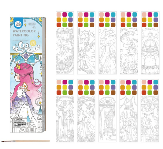 Jar Melo l travel size water colouring set l fairy tale princess