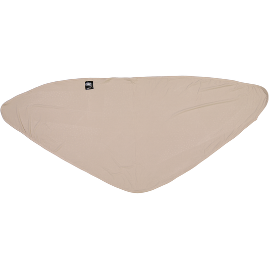 tuck + cuddle newborn stretchy swaddle wrap l stone ribbed bamboo