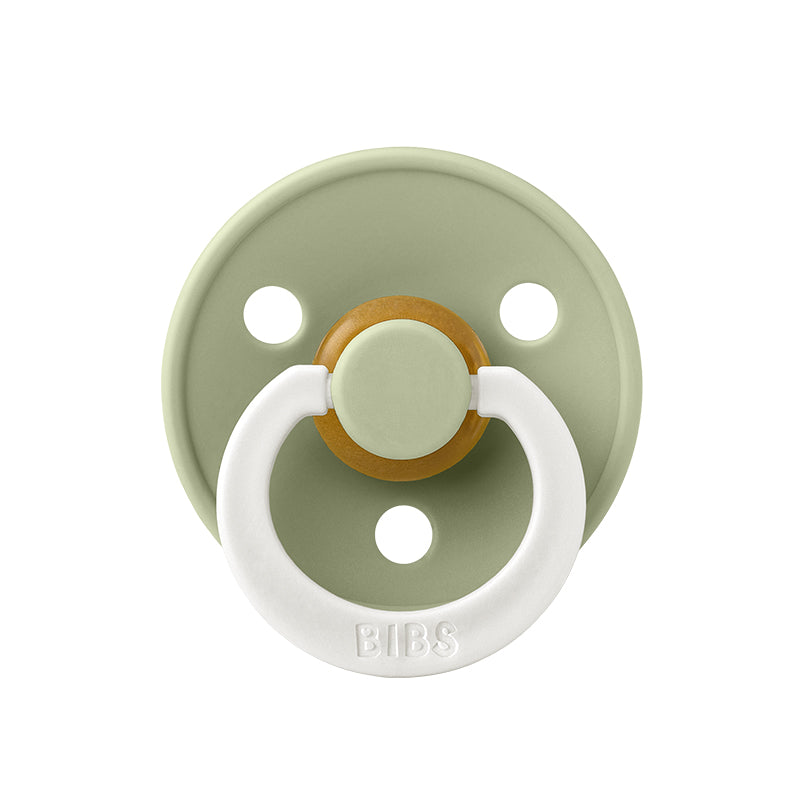 Size 2: Night Glo Sage BIBS pacifier