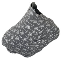 grey arrow multi-use baby car seat/pram stretchy cover